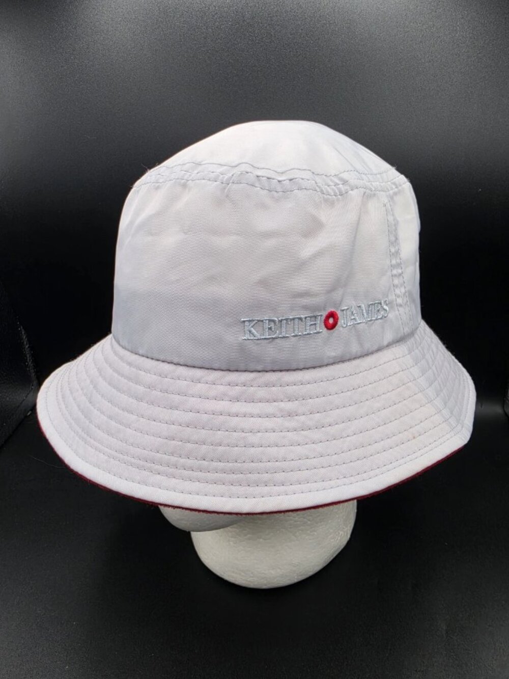 Keith James Bucket Hat Grey Mens M (57) EUC